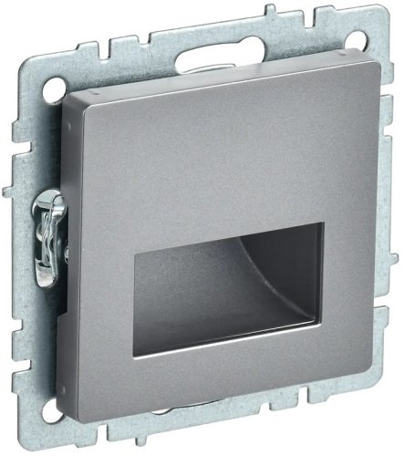 Встраиваемая LED подсветка без рамки IEK Brite ПЛ20-БрС 1Вт 4000К сталь фото Встраиваемая LED подсветка без рамки IEK Brite ПЛ20-БрС 1Вт 4000К сталь картинка